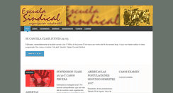 Desktop Screenshot of escuelasindical.org